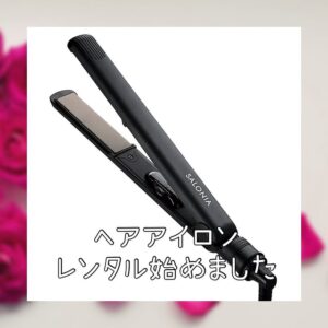 ホテルカルムのヘアアイロン